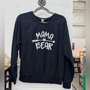 Black Charlie Paige Mama Bear Sweater